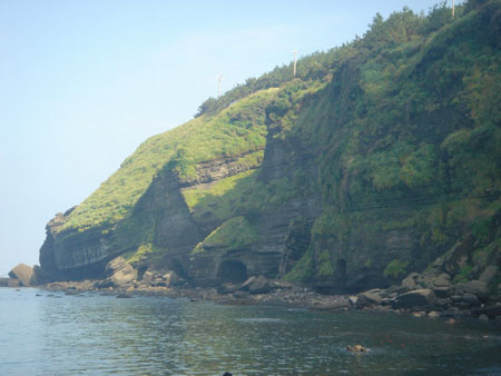 松岳山阵地洞窟