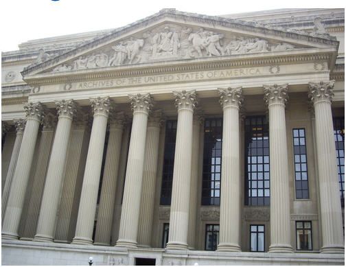 华盛顿美国国家档案馆旅游,美国国家档案馆景