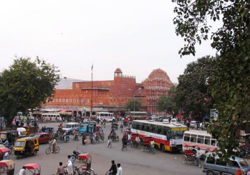 印度粉红之城图片