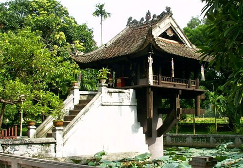 越南的寺庙古刹图片