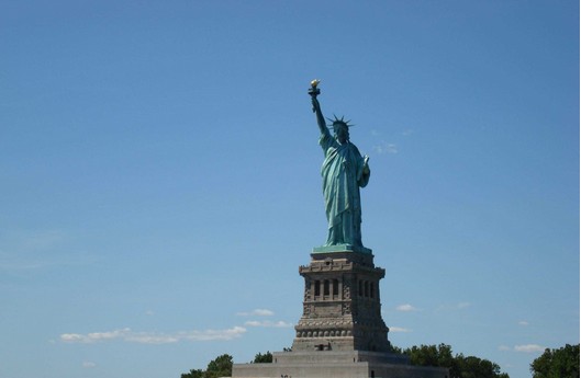 美国自由女神像全曝光图片