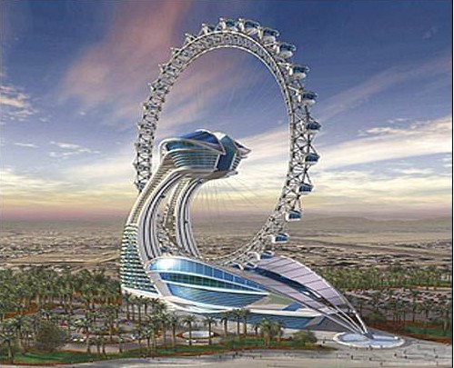奢华迪拜的疯狂建筑图片