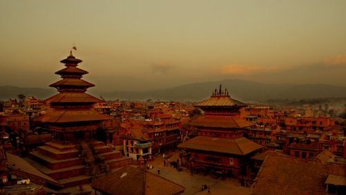 尼泊尔寺庙之城加德满都图片