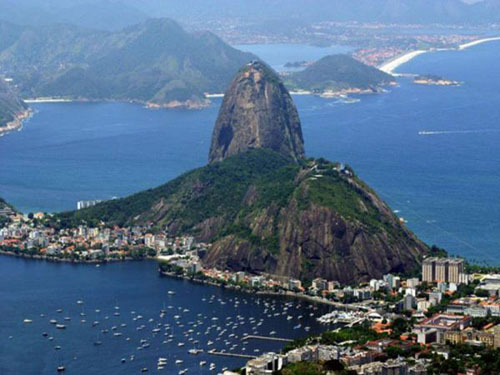 里约热内卢象征——面包山图片