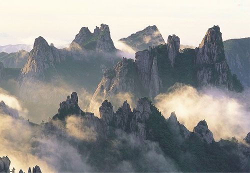 醉美韩国雪岳山图片