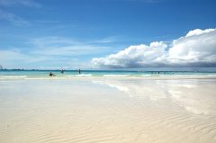 长滩岛旅游 体验柔滑的细沙带给你的触感图片