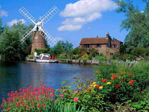 荷兰：童话般的风车王国图片